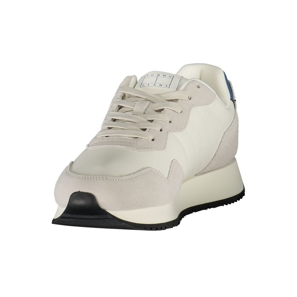 Tommy Hilfiger Weißes Leder Herren Sneaker