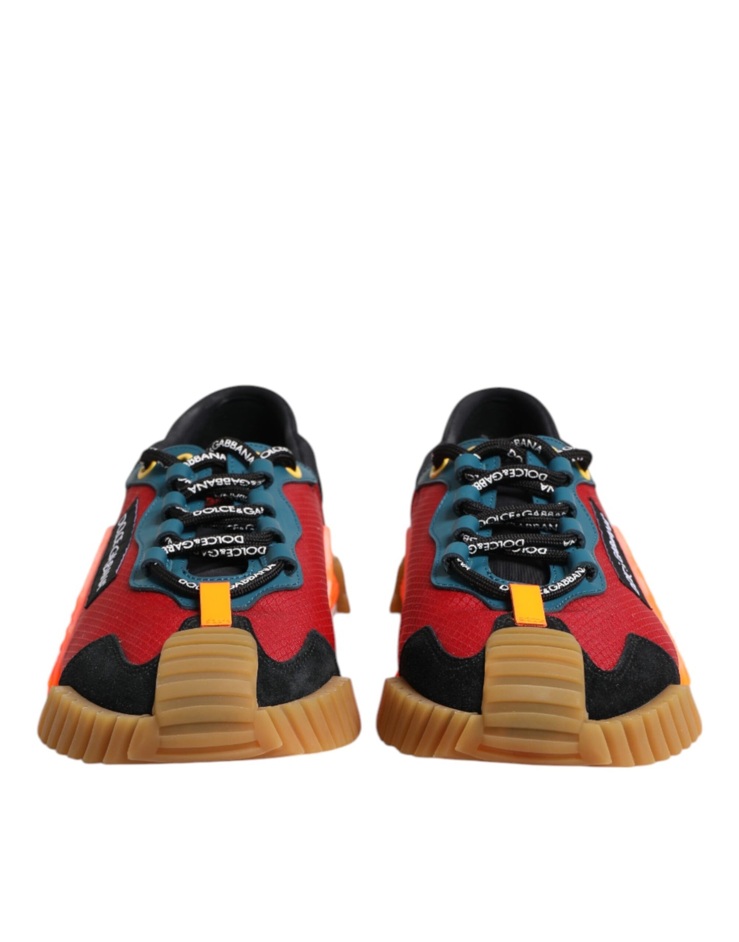 Dolce & Gabbana Multicolor Logo Low Top NS1 Turnschuhe Schuhe
