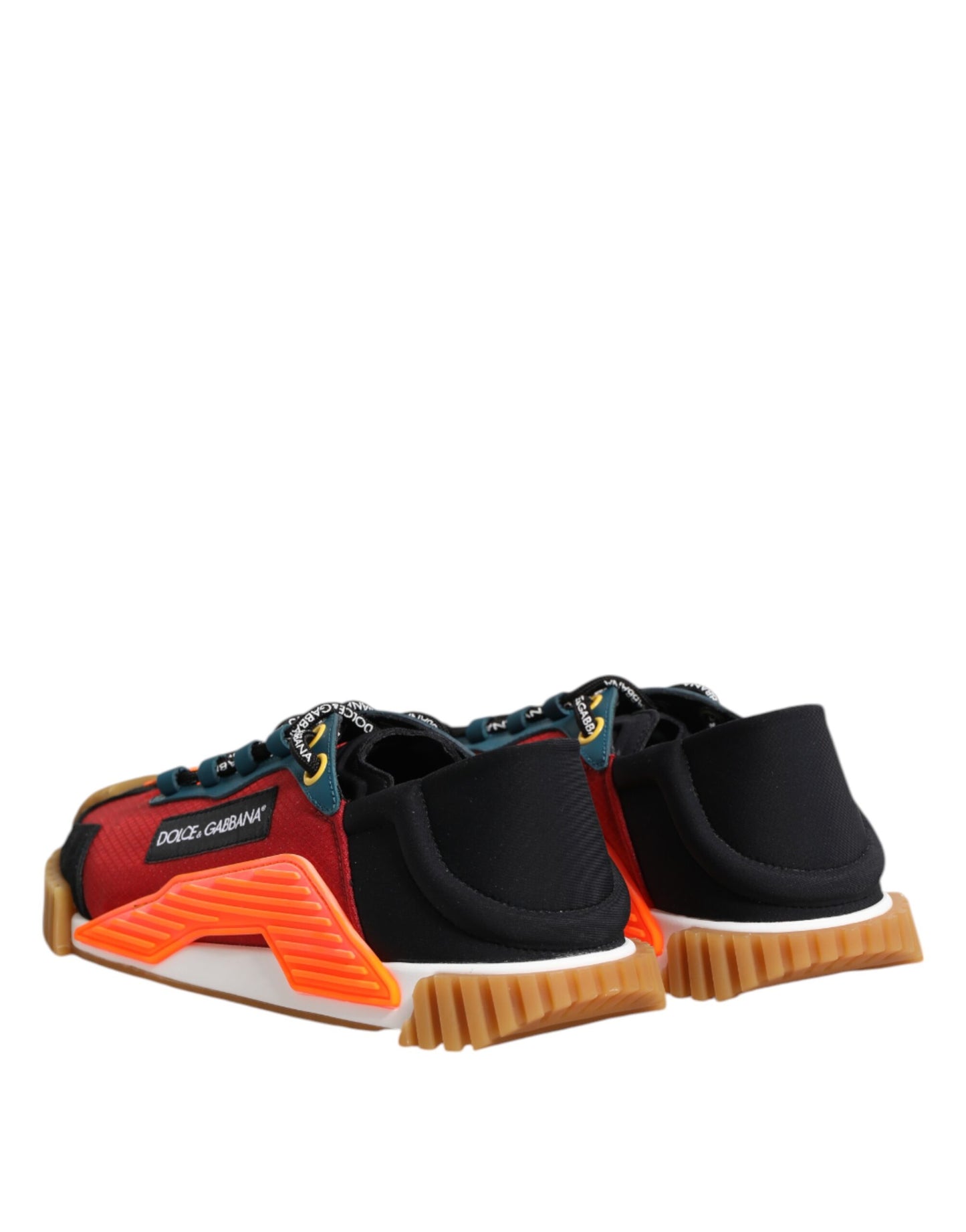 Dolce & Gabbana Multicolor Logo Low Top NS1 Turnschuhe Schuhe