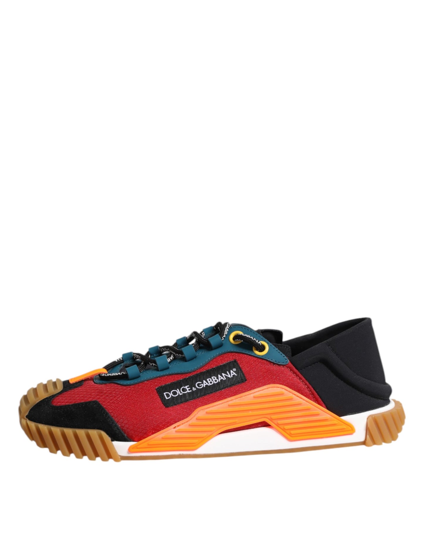 Dolce & Gabbana Multicolor Logo Low Top NS1 Turnschuhe Schuhe