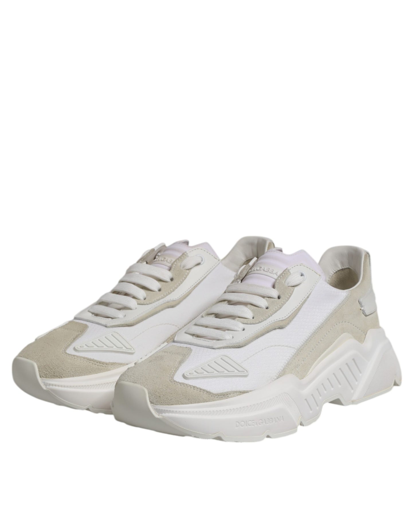 Dolce & Gabbana Weiß Low Top Daymaster Männer Turnschuhe Schuhe