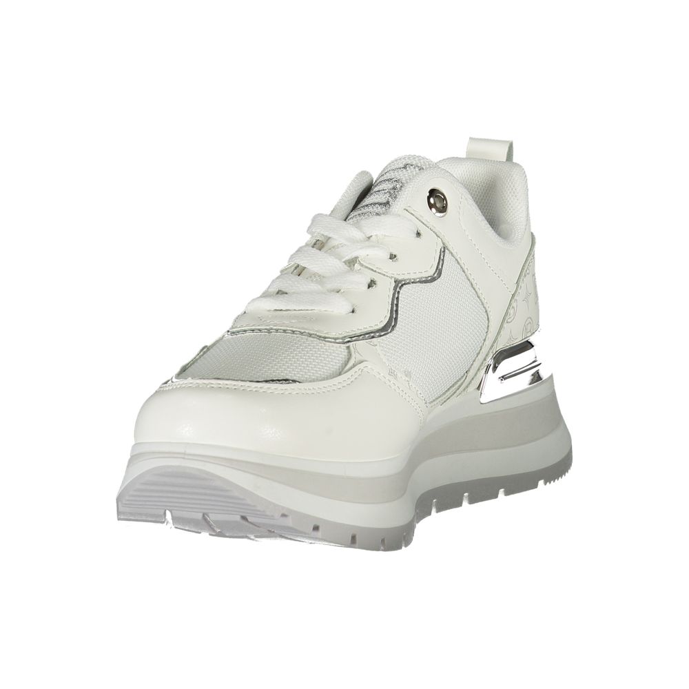 Laura Biagiotti Weißer Polyester Damen Sneaker