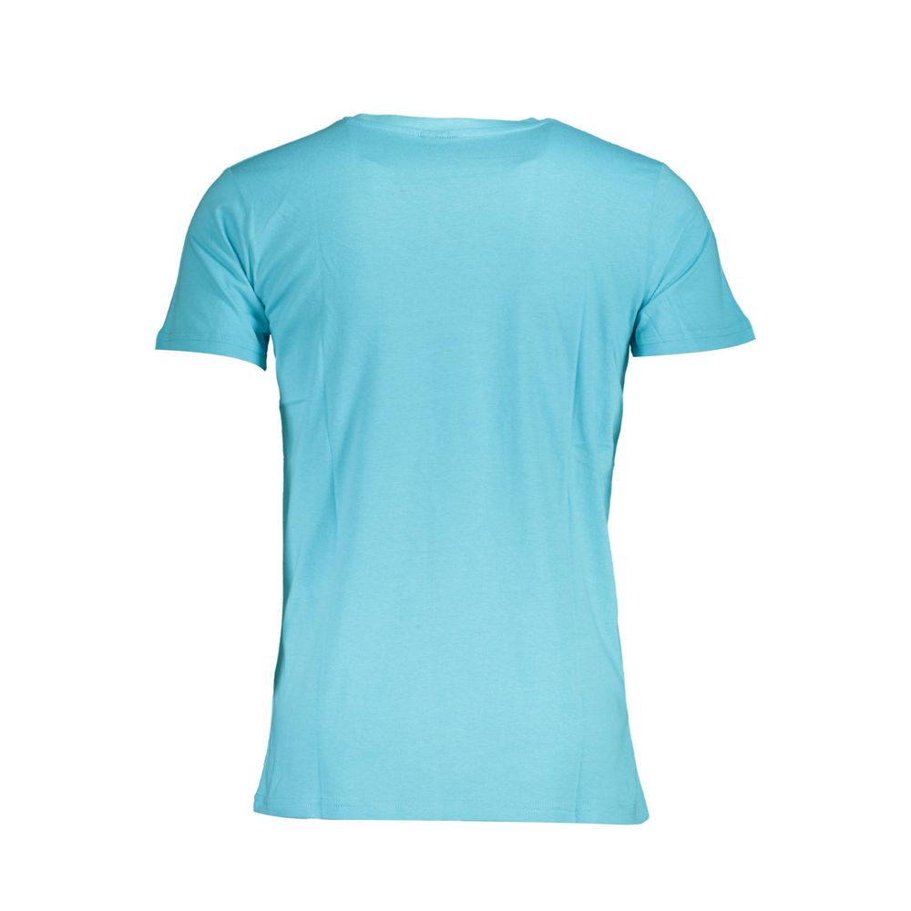 Norway 1963 Blau Baumwolle Männer T-Shirt