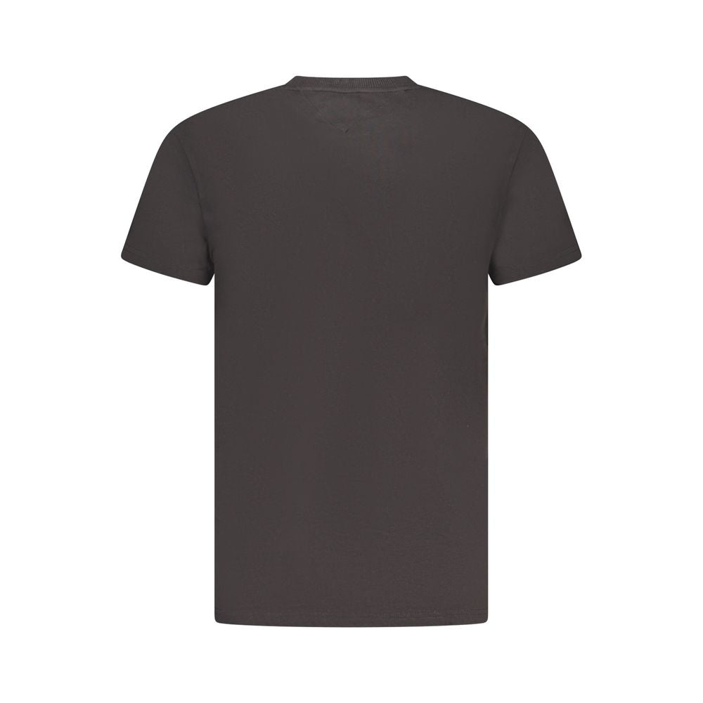 Tommy Hilfiger Schwarzes Baumwolle Männer T-Shirt