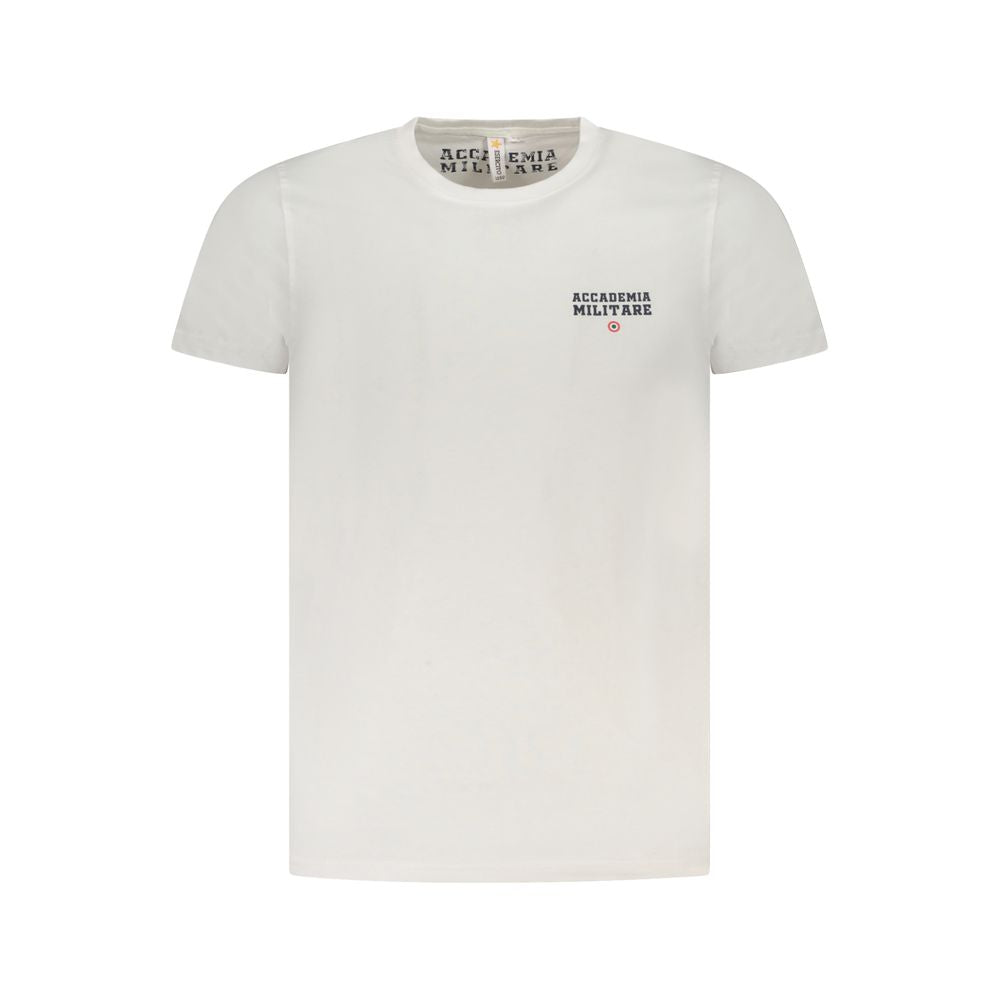Accademia Militare T-Shirt aus weißer Baumwolle