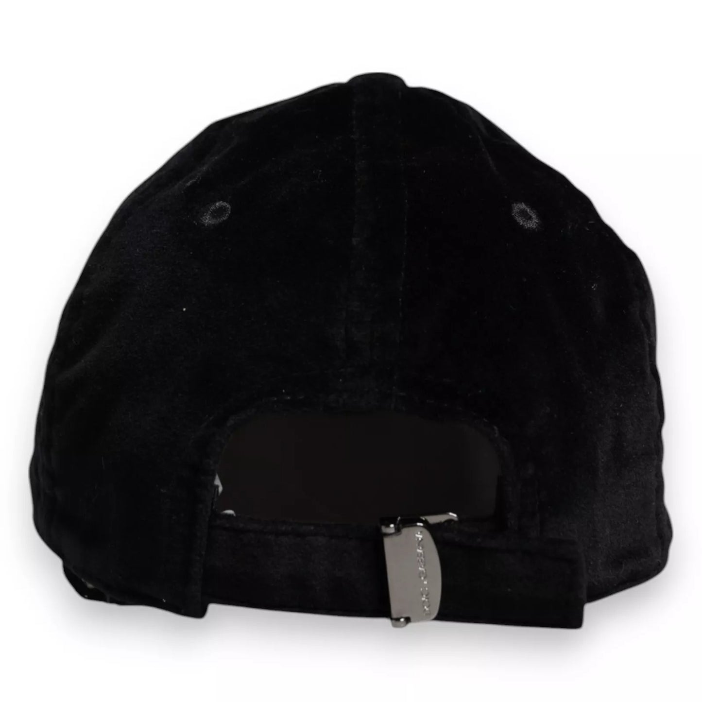 Dolce & Gabbana Schwarz Baumwolle 6 Panels Baseballmütze Hut