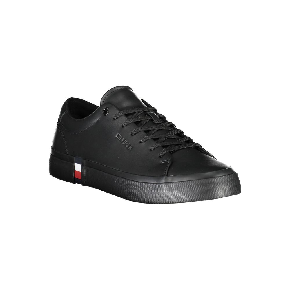 Tommy Hilfiger Schwarzer Polyester Sneaker