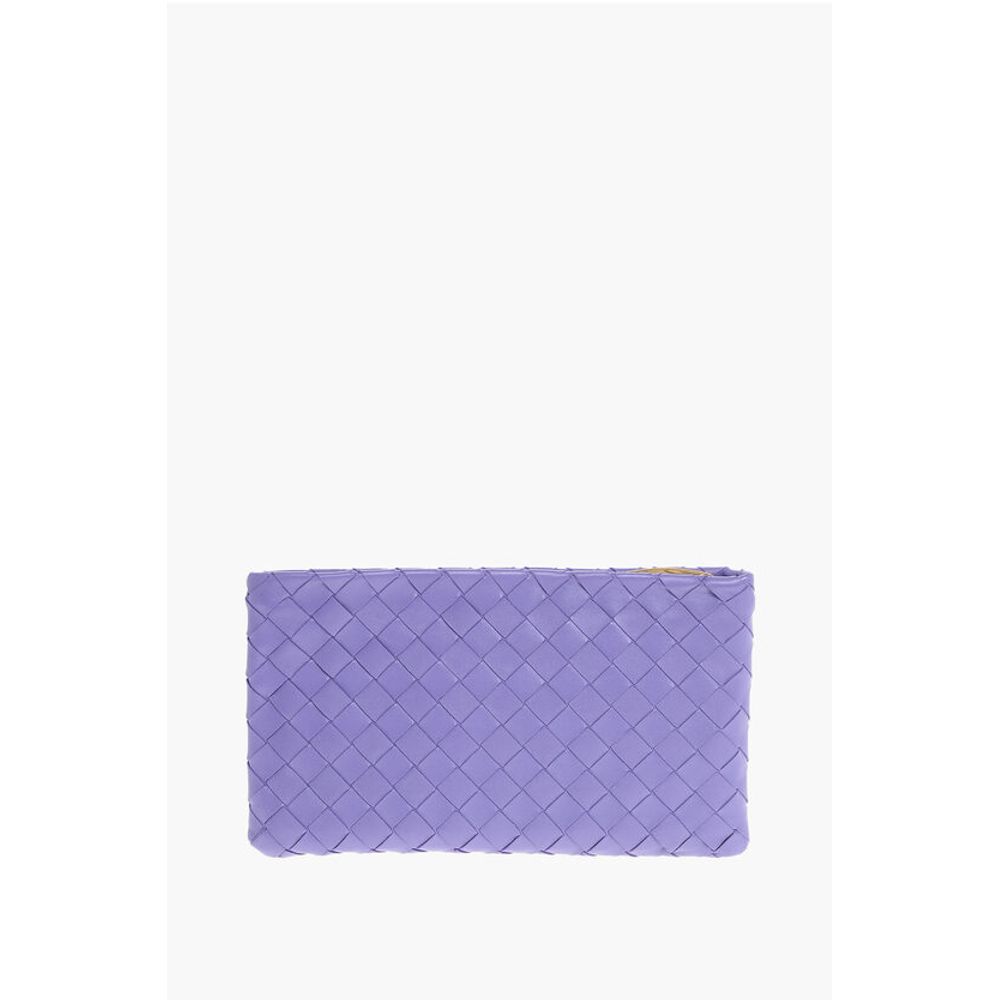 Bottega Veneta INTRECCIO Clutch aus Leder mit Kartenfächern