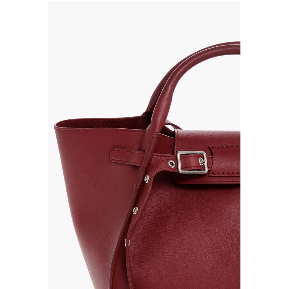 Celine Leder Tote Bag mit abnehmbarem Schulterriemen