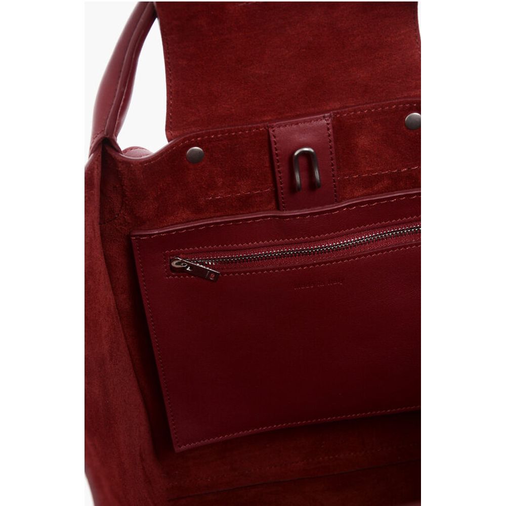 Celine Leder Tote Bag mit abnehmbarem Schulterriemen