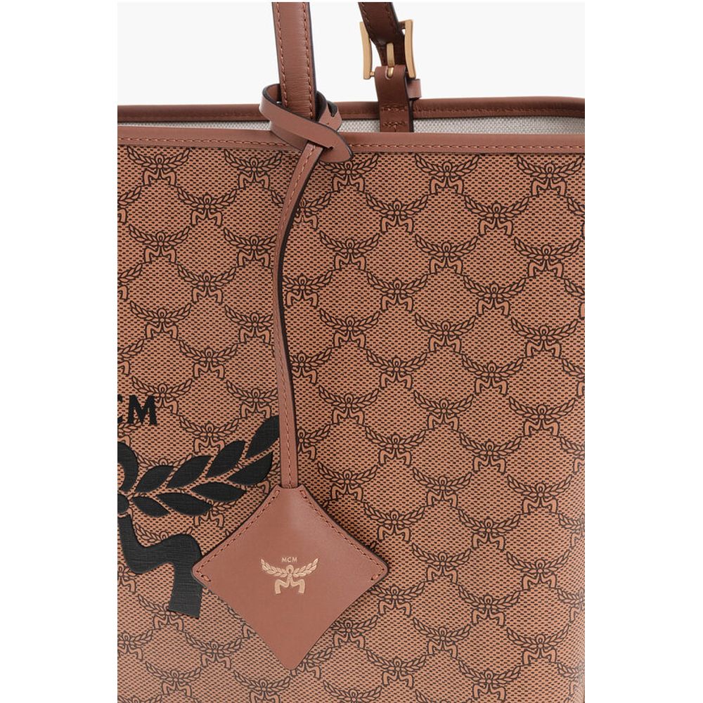 MCM Monogramm Öko-Leder HIMMEL Tragetasche