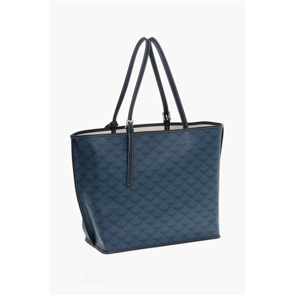 MCM Monogramm Öko-Leder HIMMEL Tragetasche