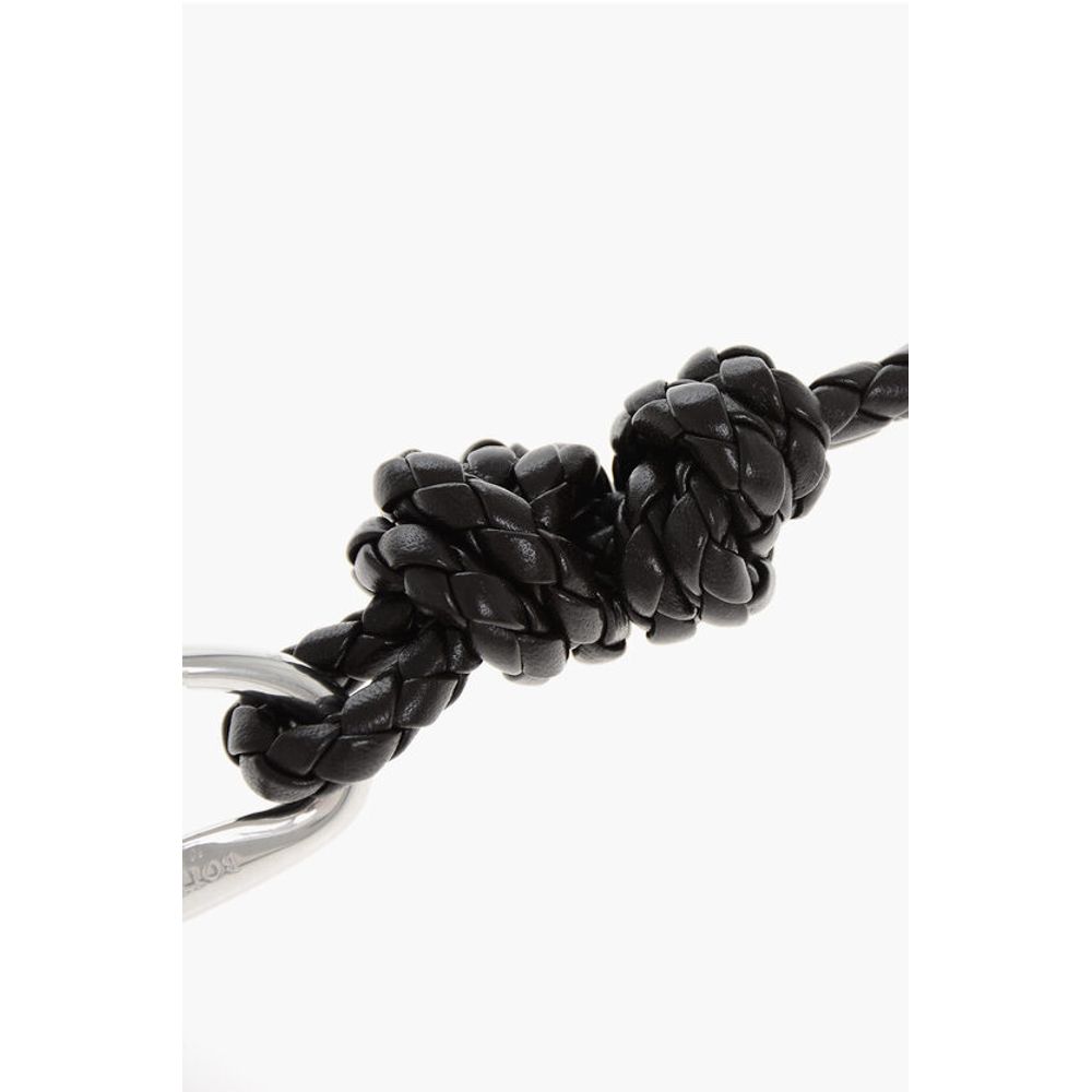 Bottega Veneta LOOP Schlüsselanhänger aus gewebtem Leder