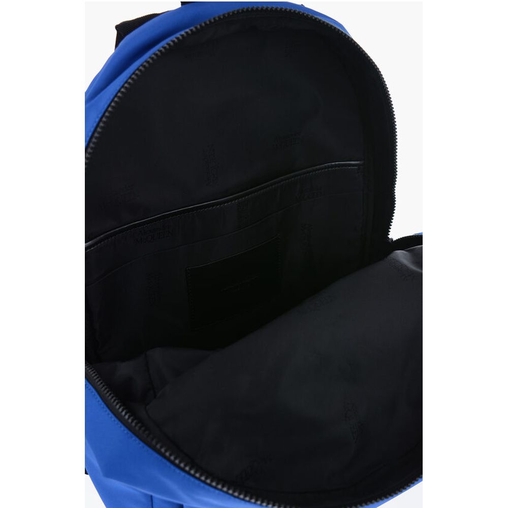 Alexander McQueen METROPOLITAN-Rucksack mit gedrucktem Ton-Sur-Ton-Logo