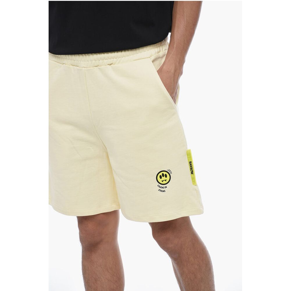 Barrow Joggingshorts aus gebürsteter Baumwolle