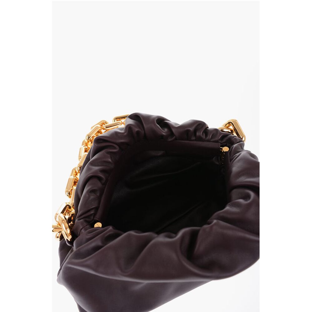 Bottega Veneta Leder THE CHAIN POUCH Tasche mit Magnetverschluss