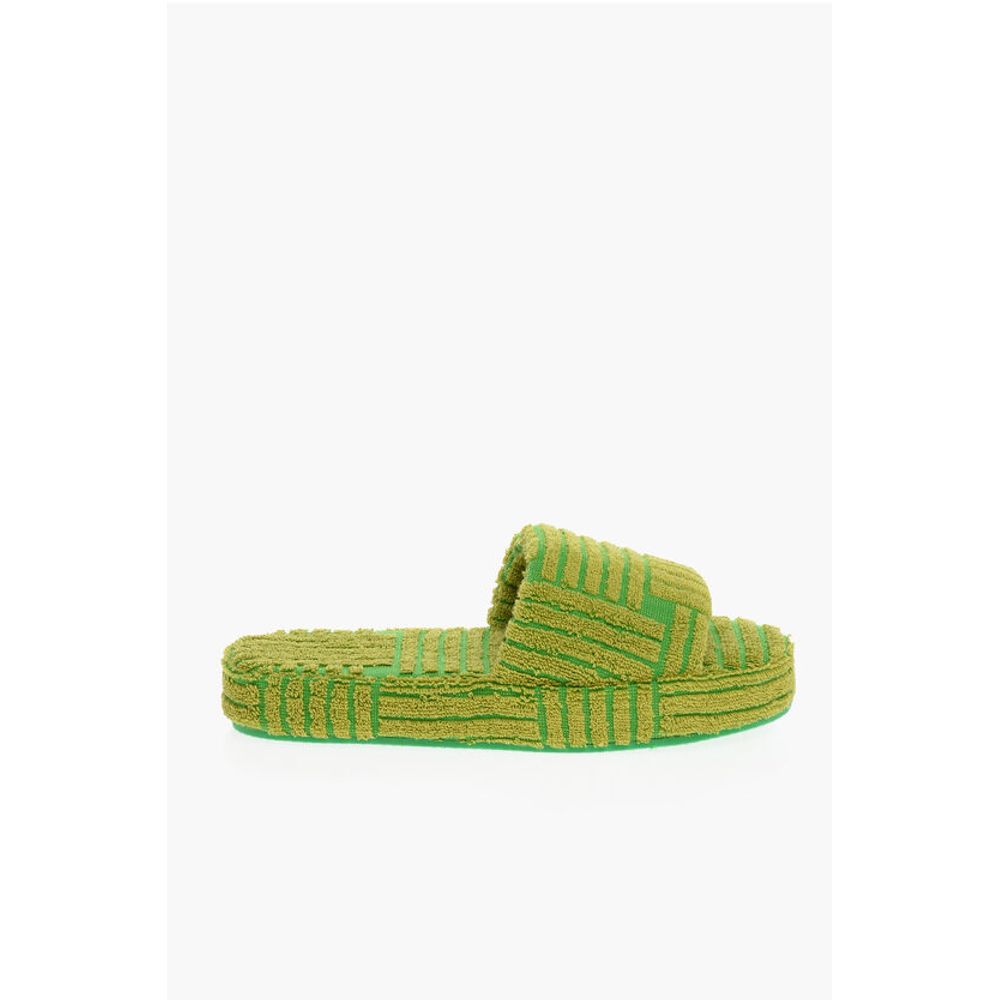 Bottega Veneta Jacquard-Frottier GEOMETRIC SPONGE Schieber