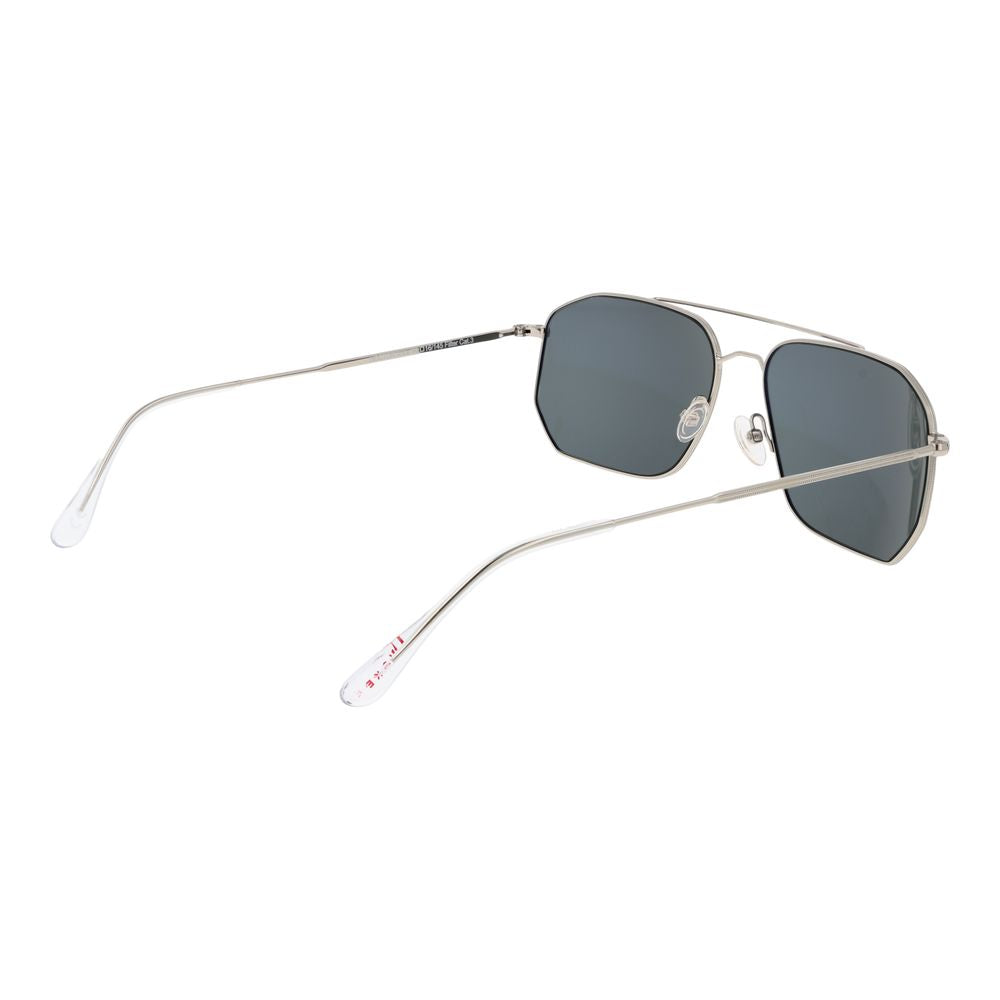 Andy Wolf Silberne Männer-Sonnenbrille