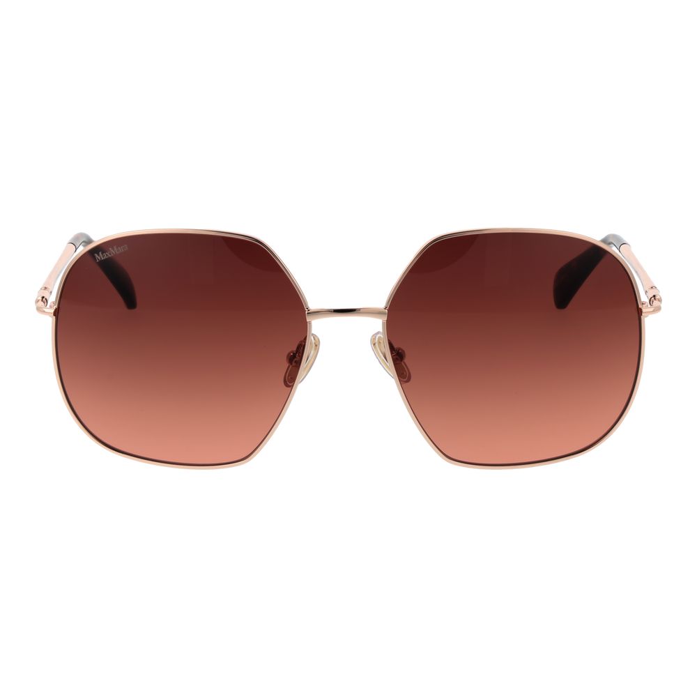 Max Mara Rose Gold Frauen Sonnenbrille