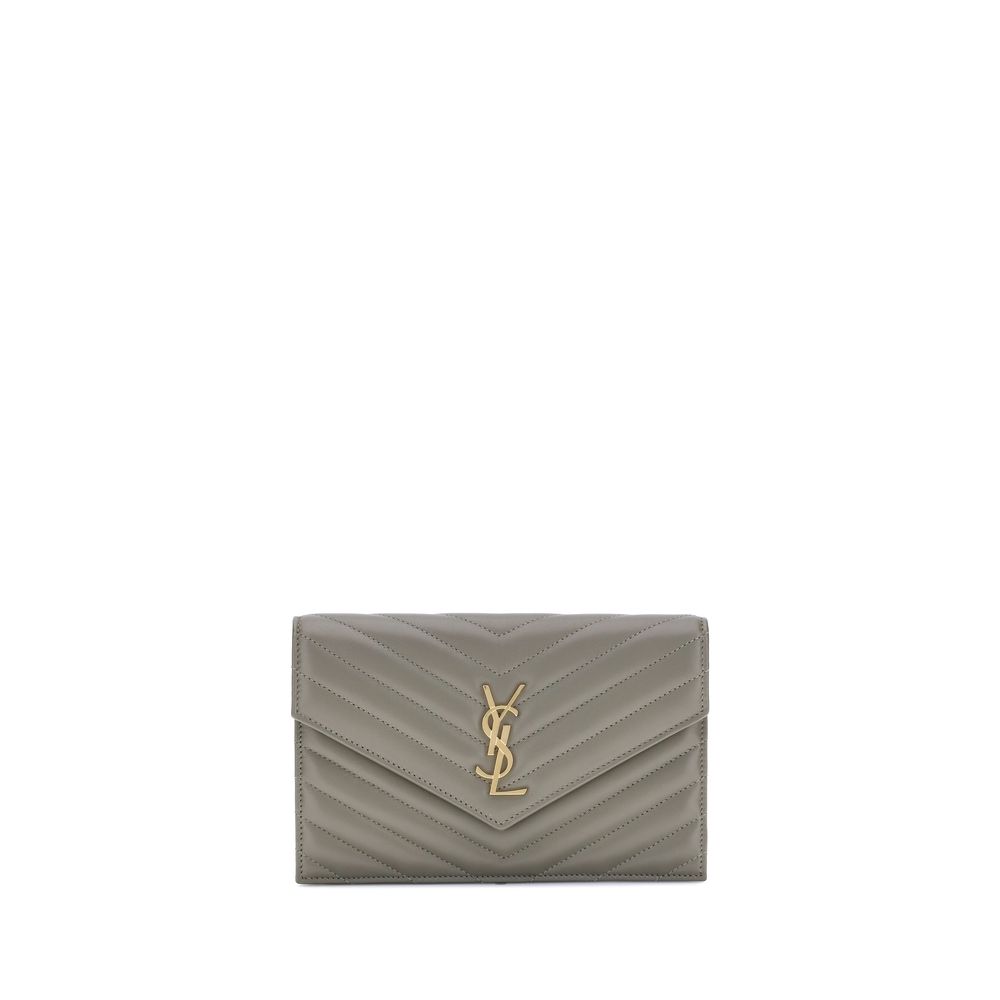 Saint Laurent Brieftasche mit Schulterriemen