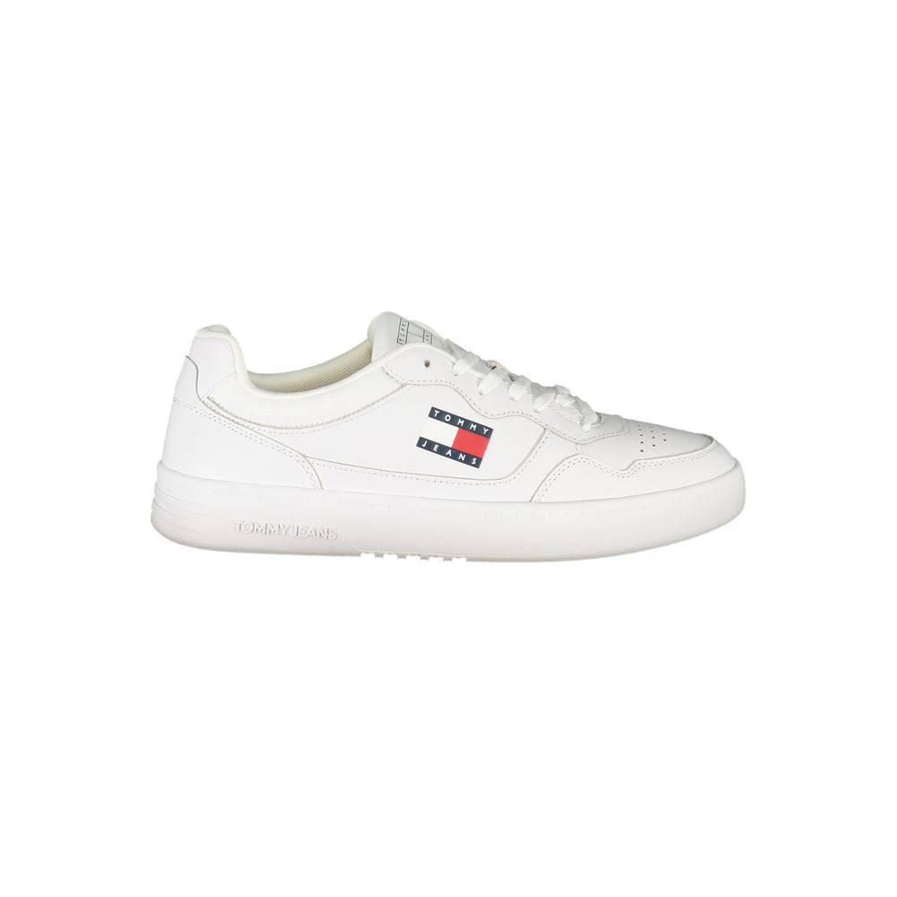 Tommy Hilfiger Weißes Leder Herren Sneaker