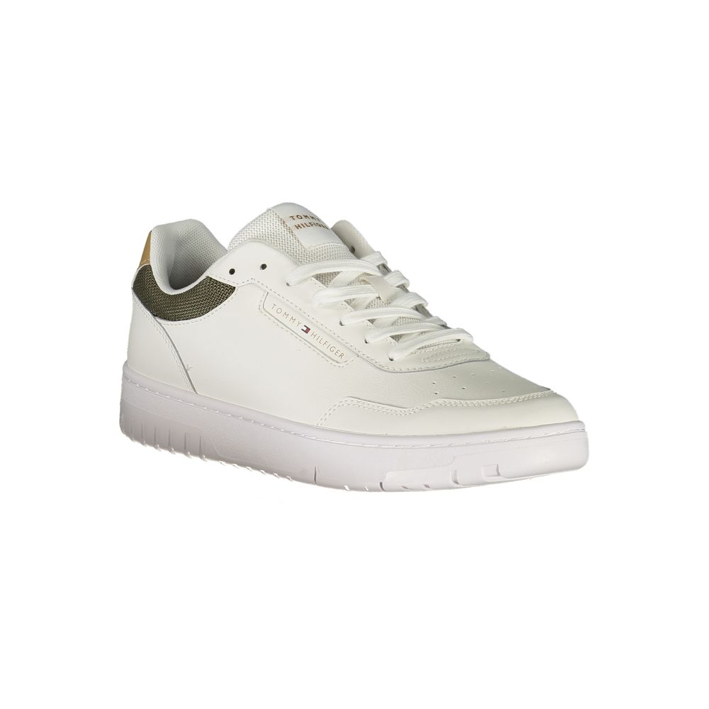 Tommy Hilfiger Weißes Leder Herren Sneaker