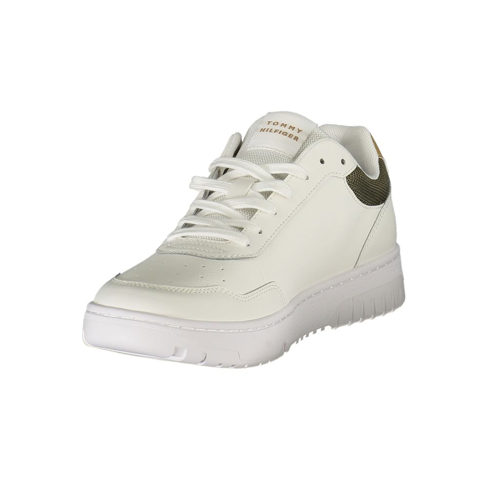 Tommy Hilfiger Weißes Leder Herren Sneaker