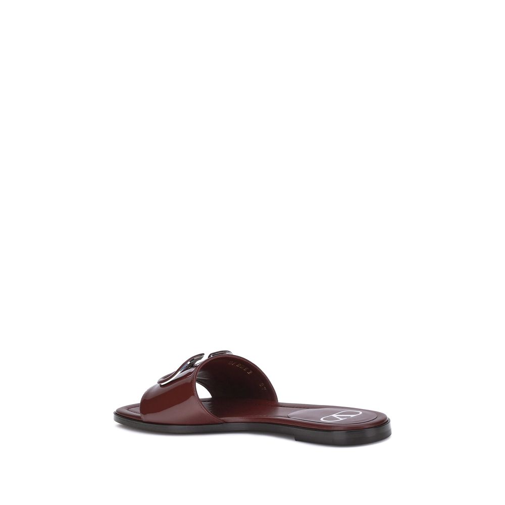 Valentino Garavani VLogo-Sandalen aus Lackleder