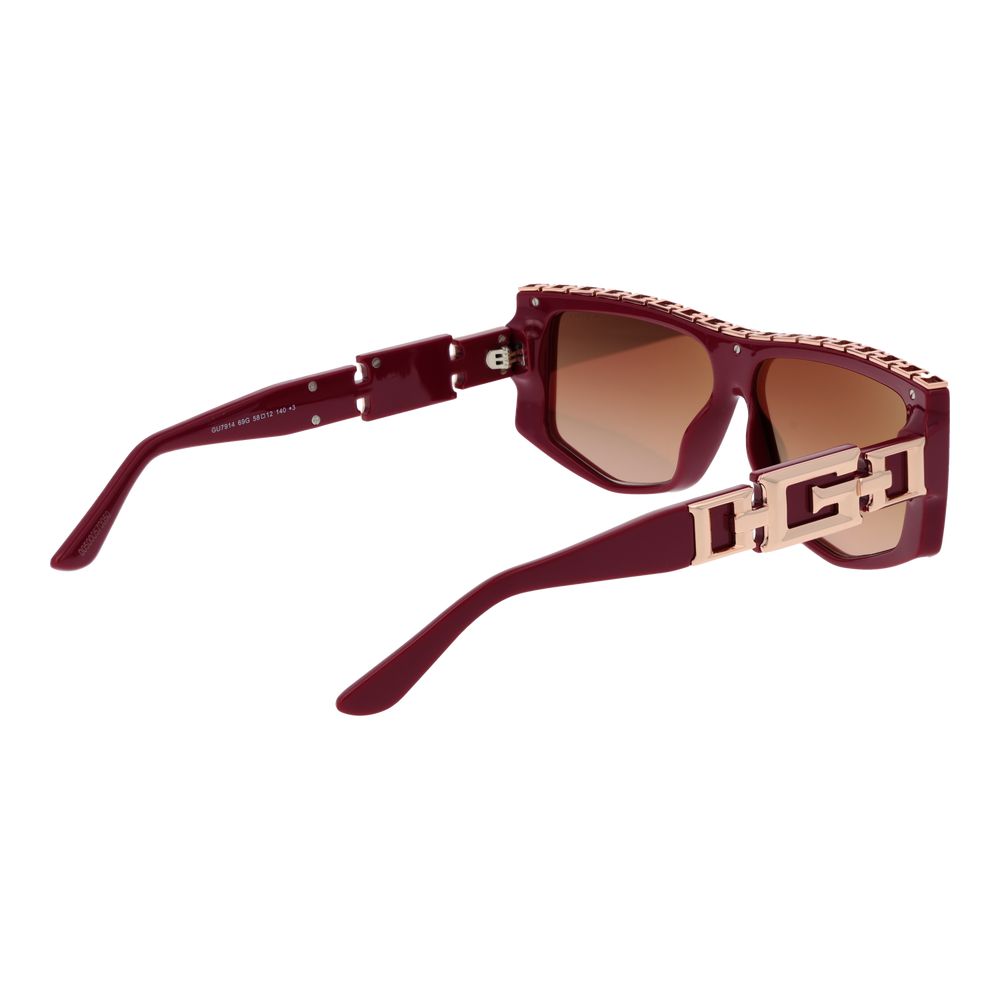 Guess Rote Frauen-Sonnenbrille