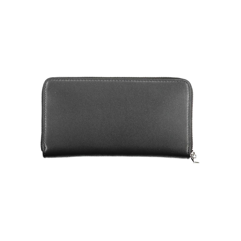 Calvin Klein Schwarzes Portemonnaie aus Polyethylen