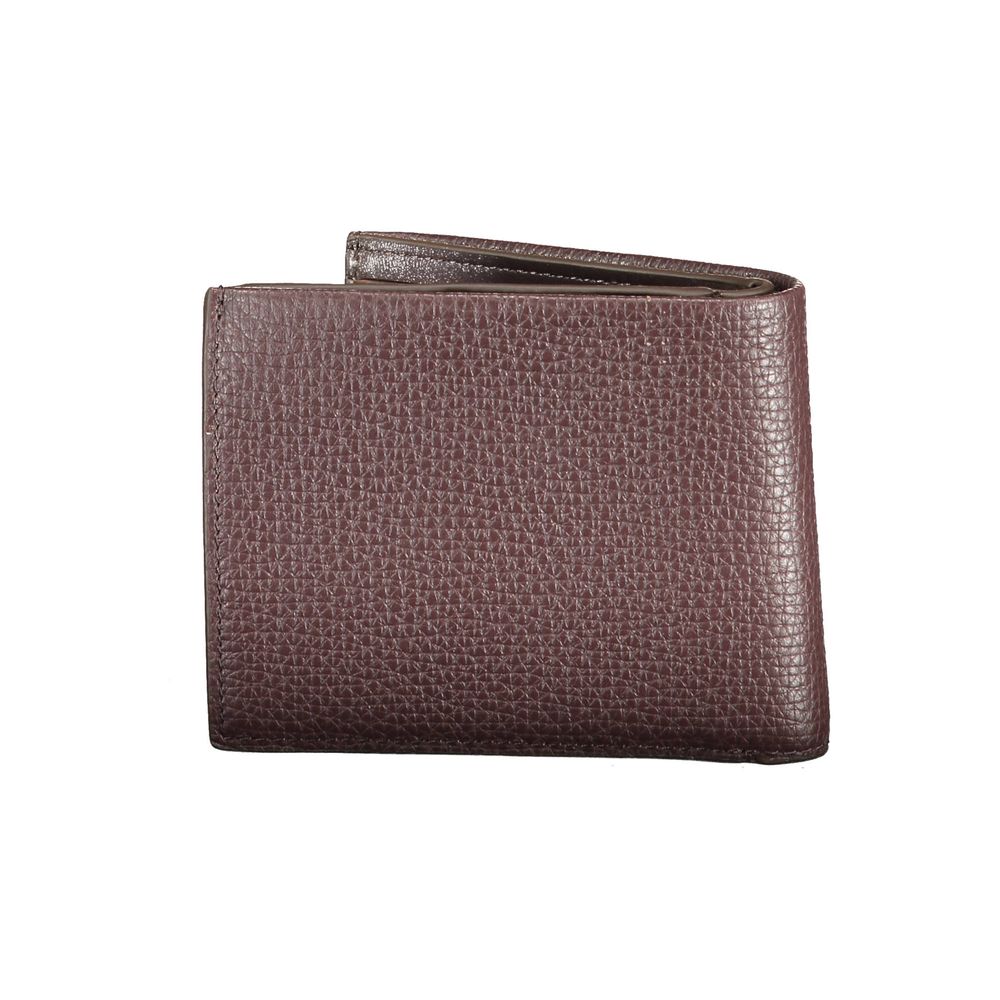 Calvin Klein Braunes Leder Portemonnaie