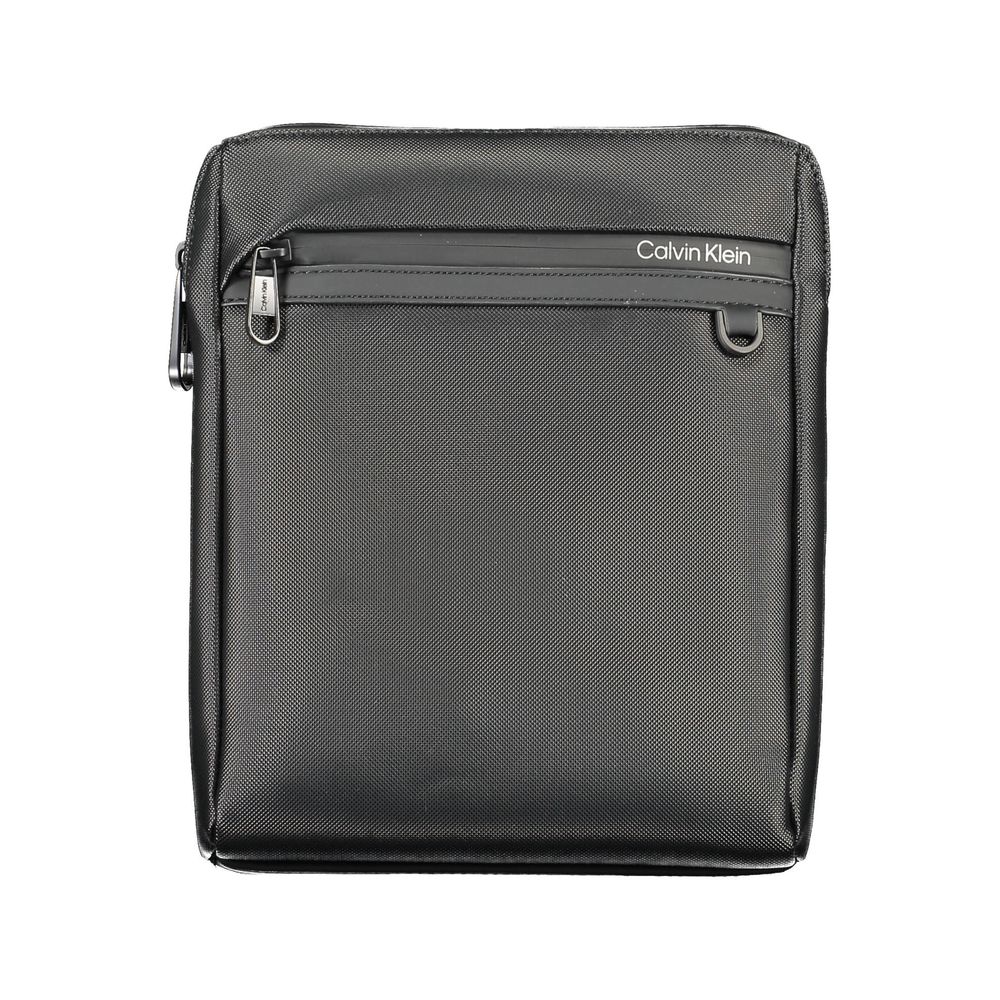 Calvin Klein Schwarze Polyester-Umhängetasche