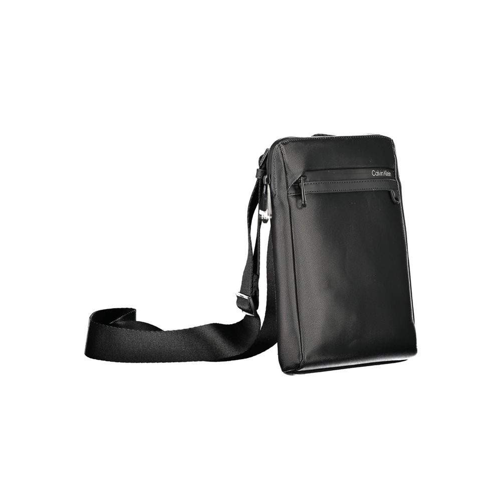 Calvin Klein Schwarze Polyester-Umhängetasche