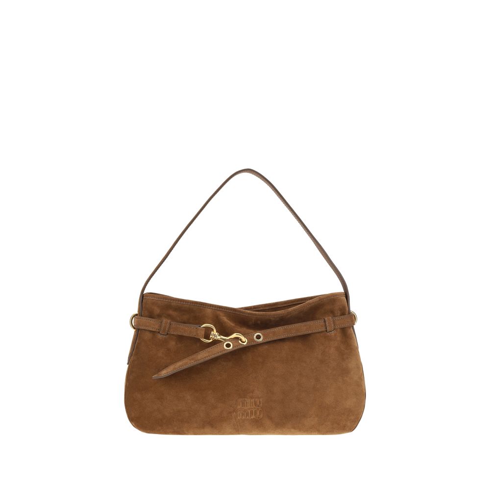 Miu Miu Aventure Wildleder-Umhängetasche