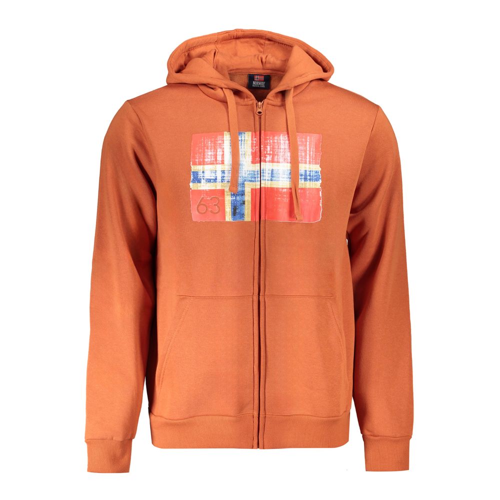 Norway 1963 Brauner Baumwollpullover