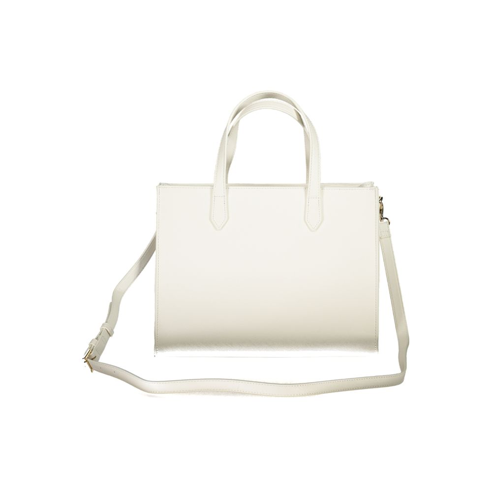 Mario Valentino Handtasche aus weißem Polyethylen