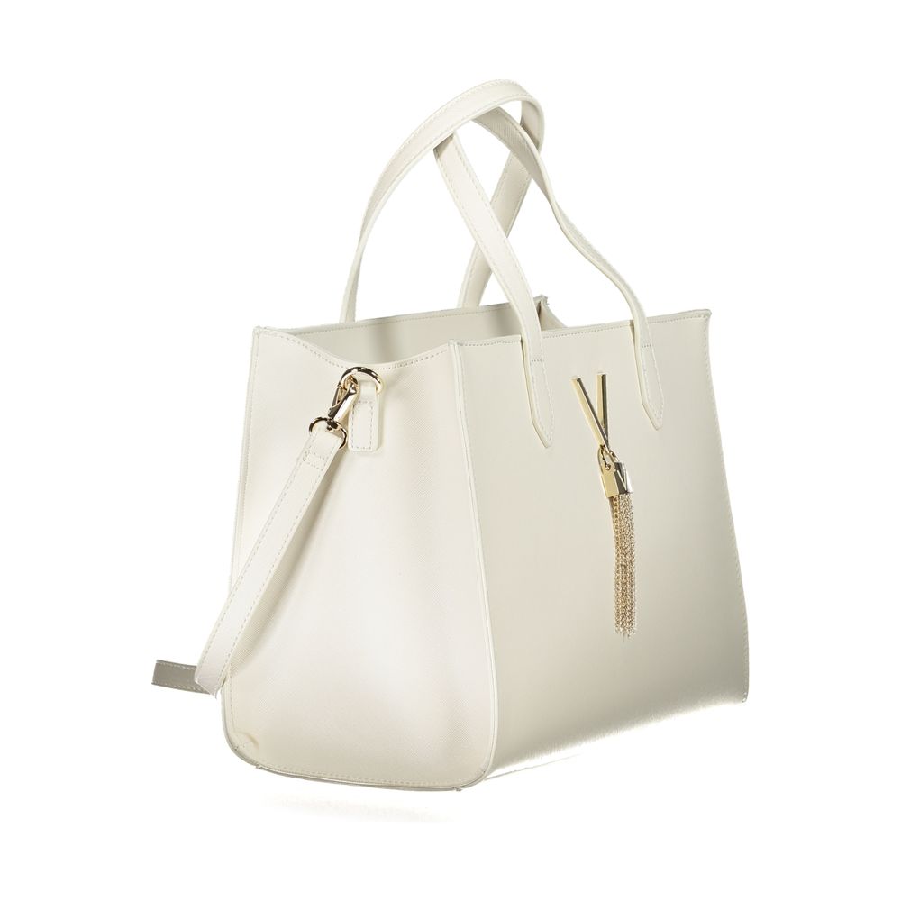 Mario Valentino Handtasche aus weißem Polyethylen
