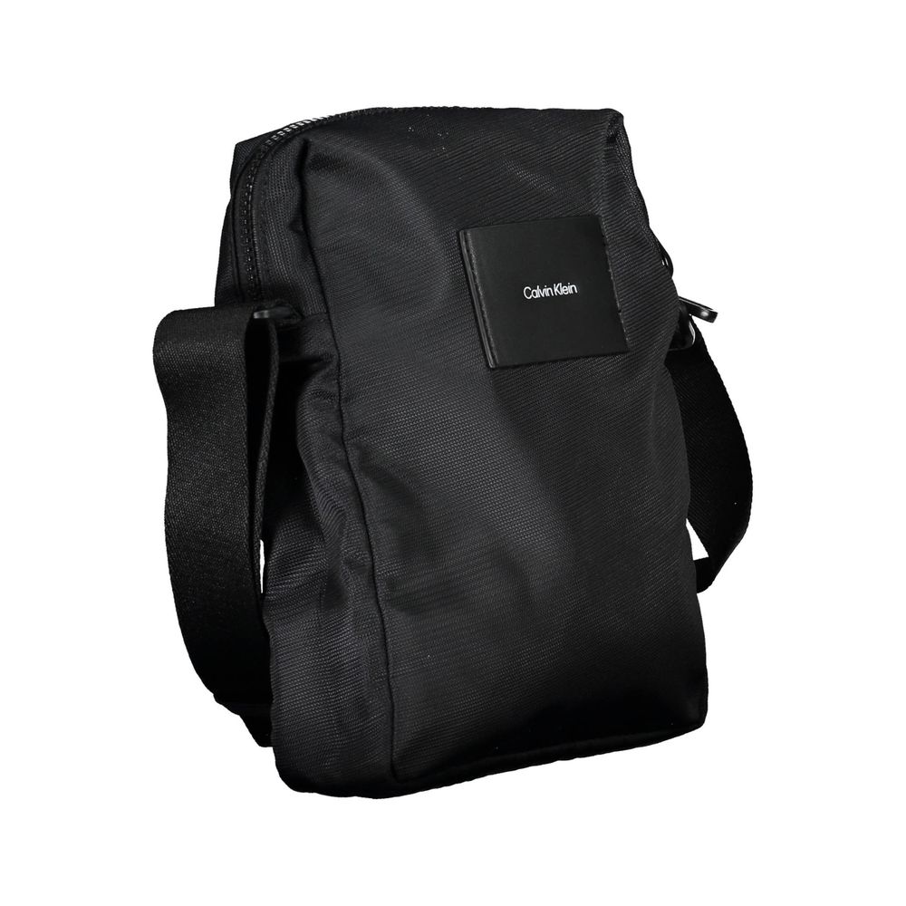 Calvin Klein Schwarze Polyester-Umhängetasche