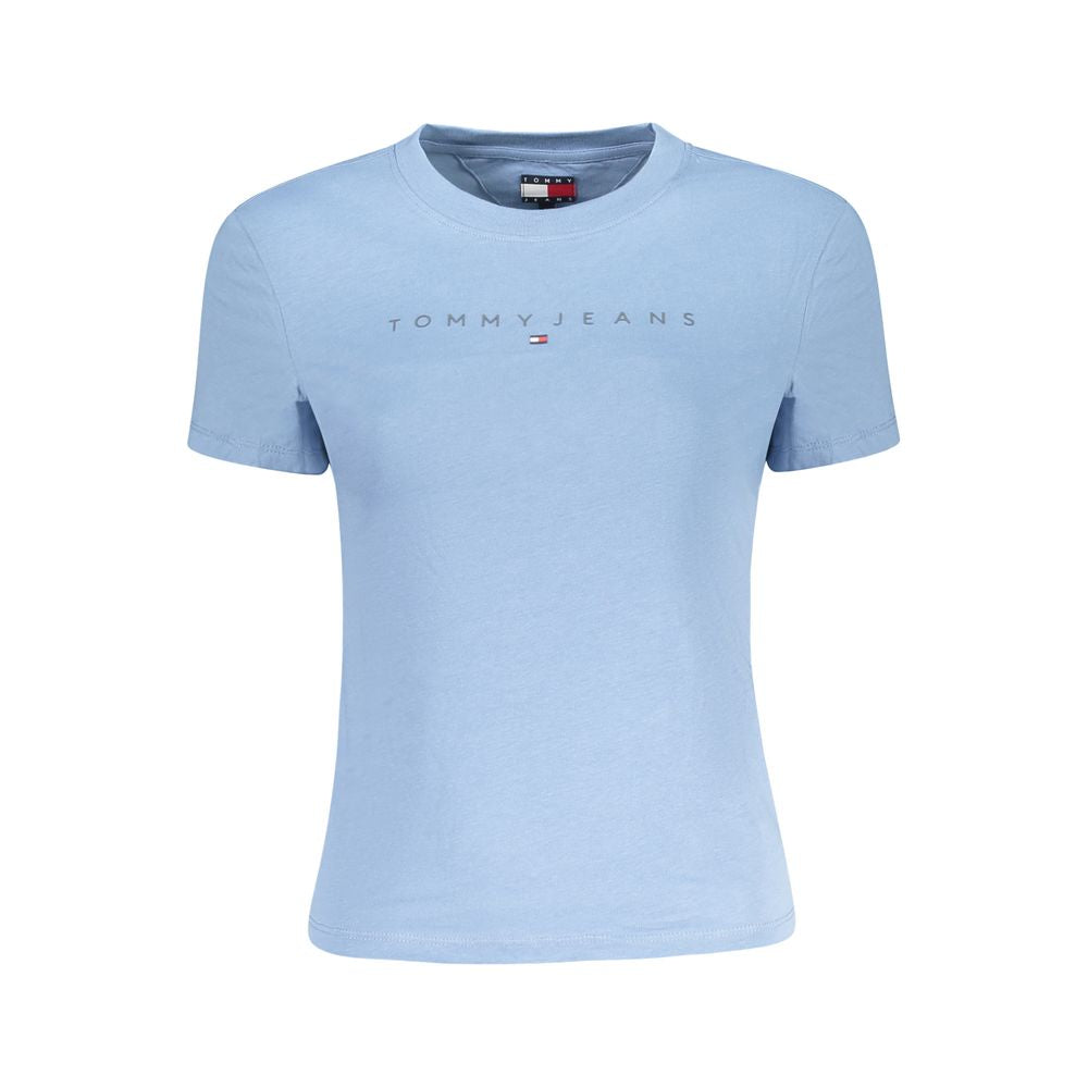 Tommy Hilfiger Blaue Baumwoll-Oberteile &