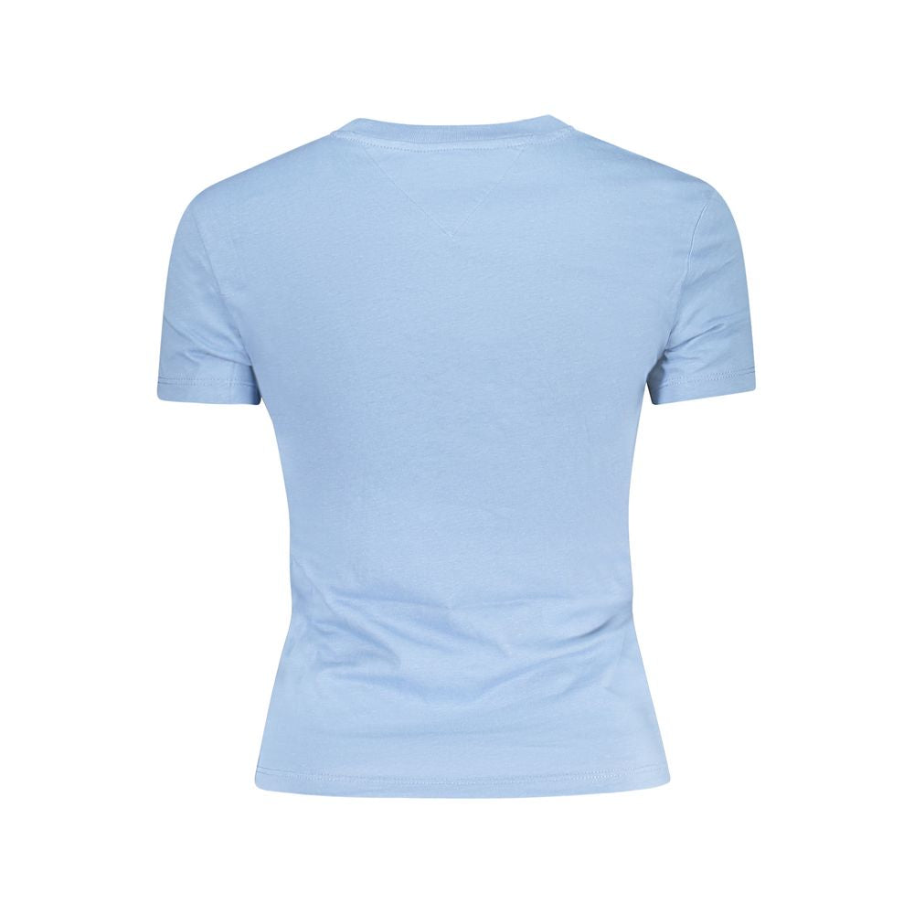 Tommy Hilfiger Blaue Baumwoll-Oberteile &