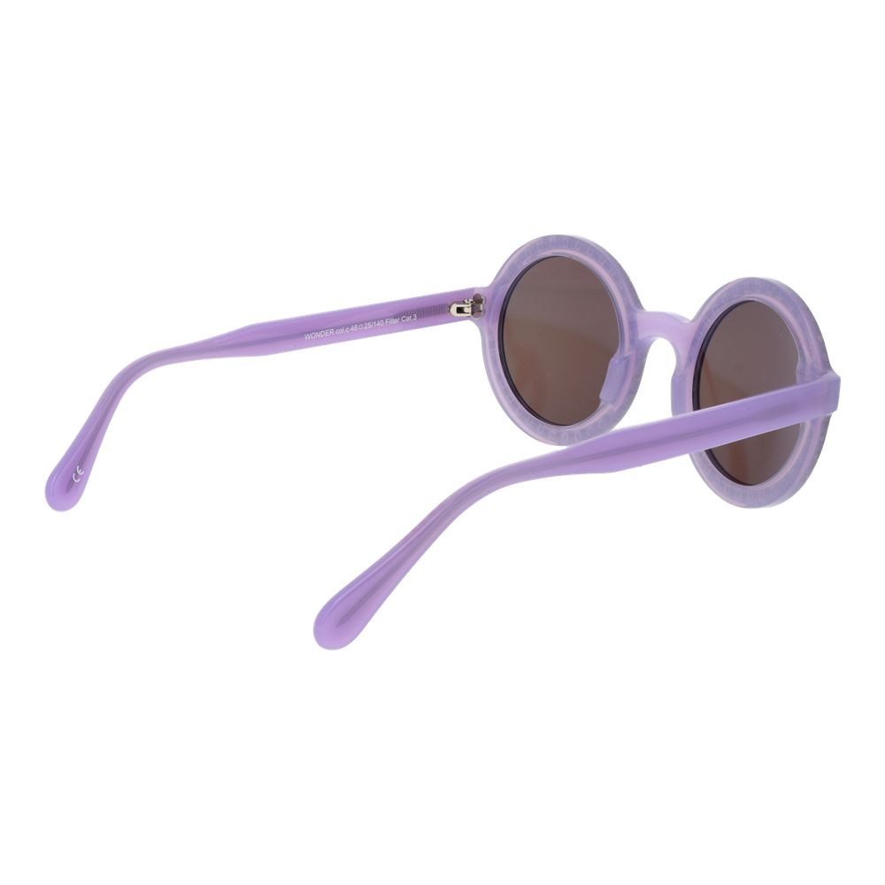 Andy Wolf Lila Unisex-Sonnenbrille