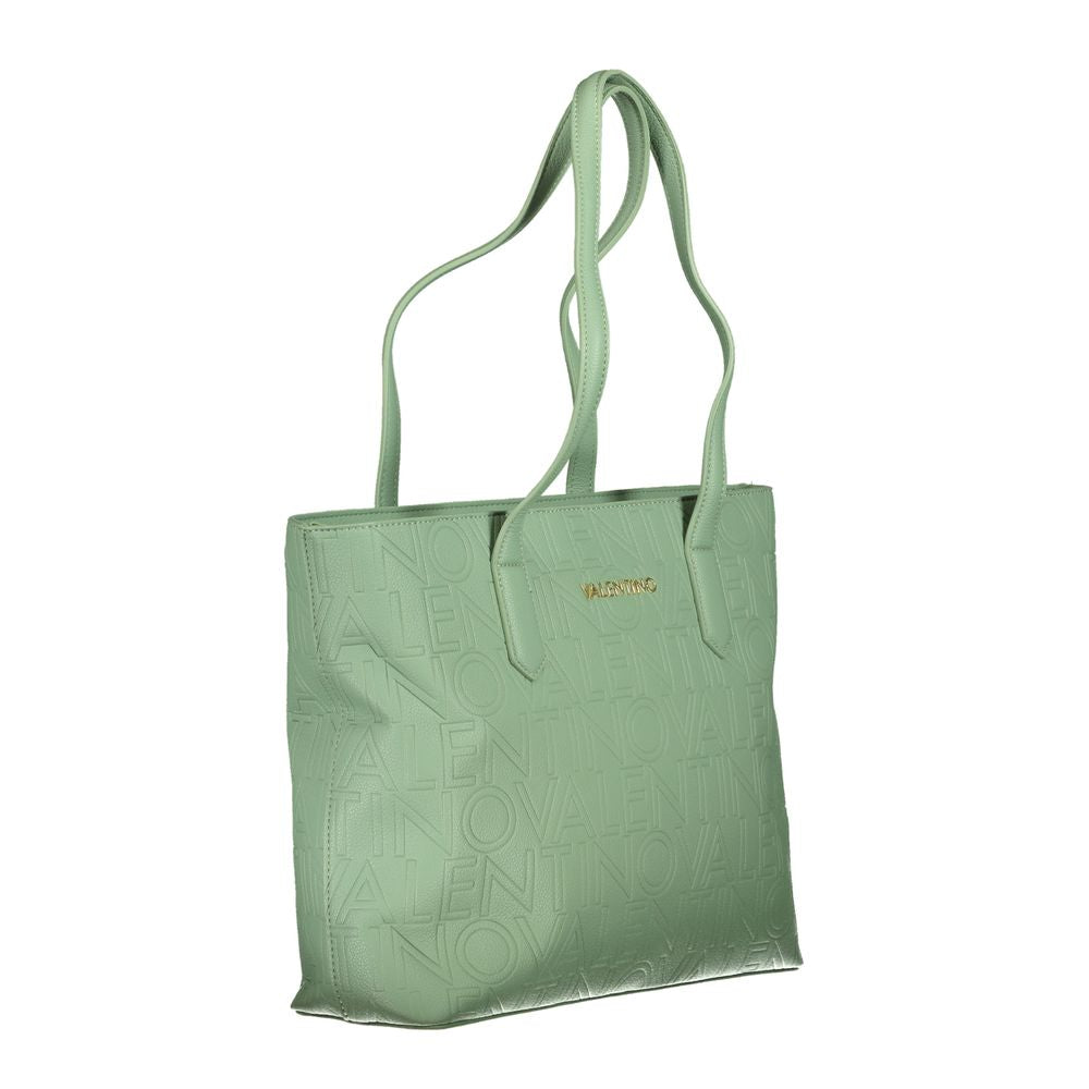 Valentino Bags Grüne Polyethylen-Handtasche