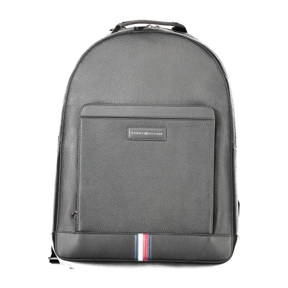 Tommy Hilfiger Schwarzer Polyester-Rucksack