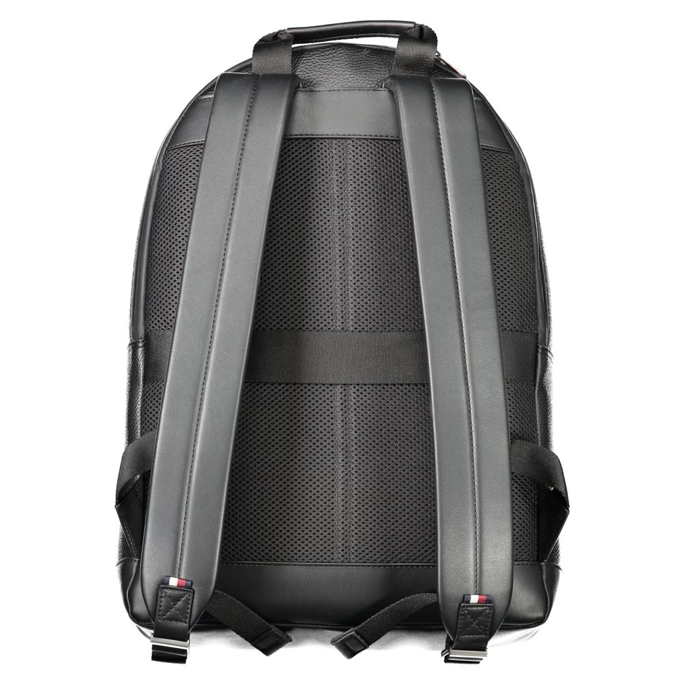 Tommy Hilfiger Schwarzer Polyester-Rucksack