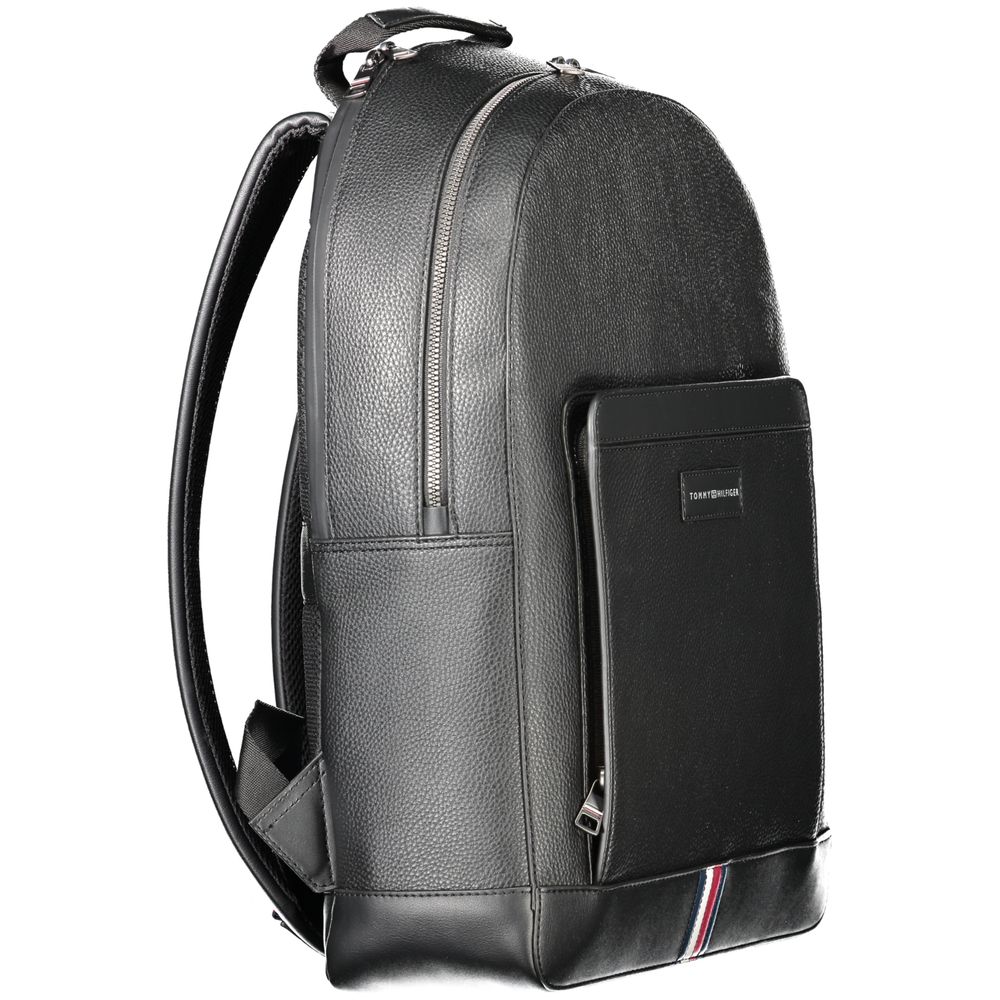 Tommy Hilfiger Schwarzer Polyester-Rucksack