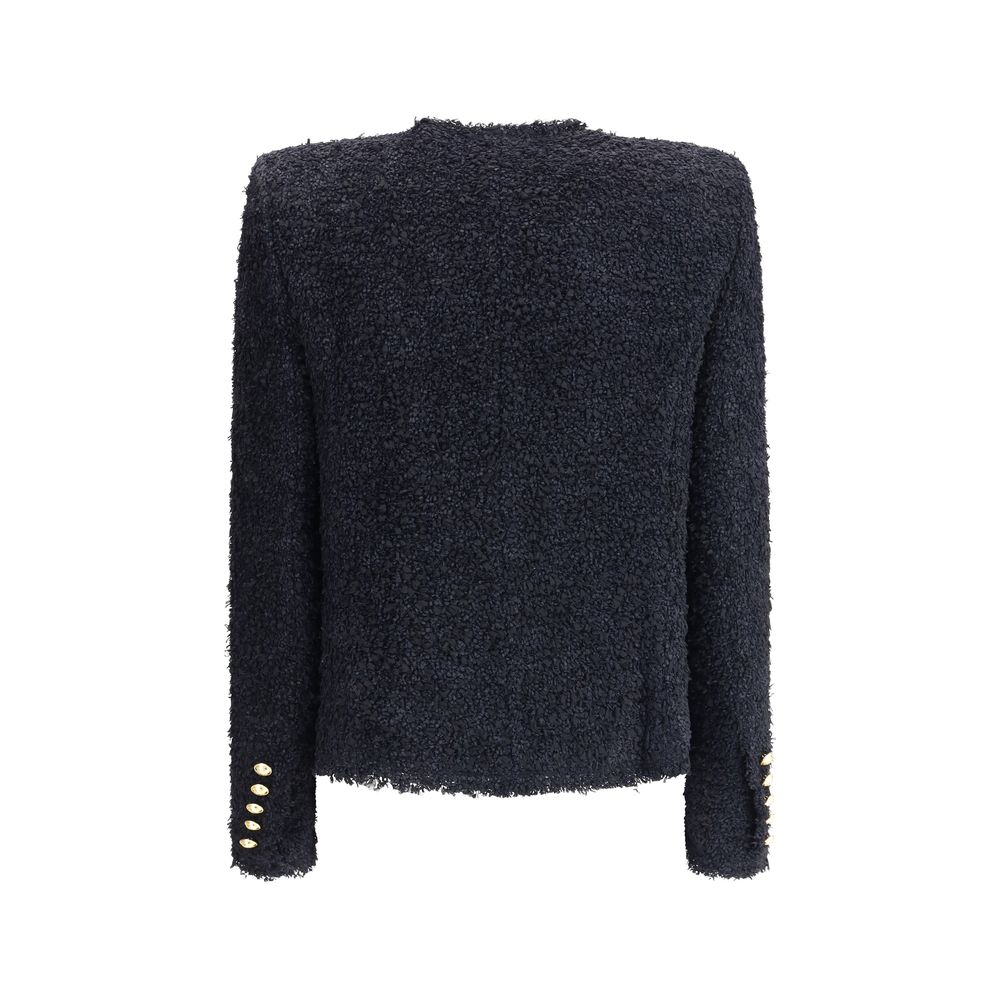 Balmain Tweed Spencer Jacke