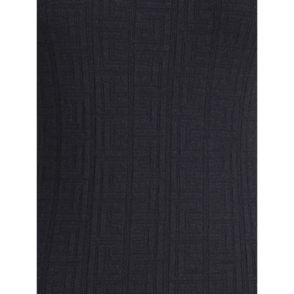 Balmain PB gemusterte kurze Dres