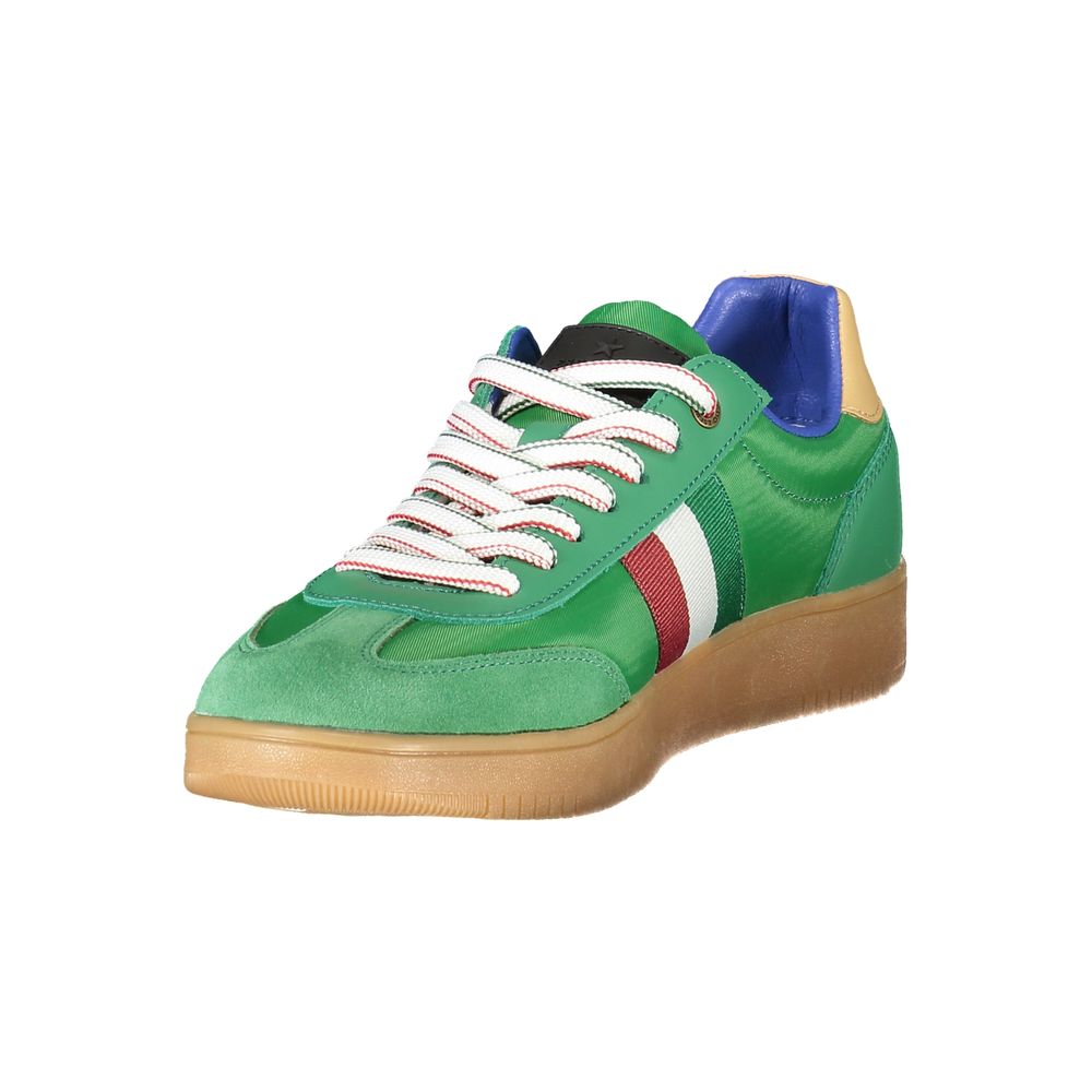 Esercito 1659 Grünes Leder Herren Sneaker