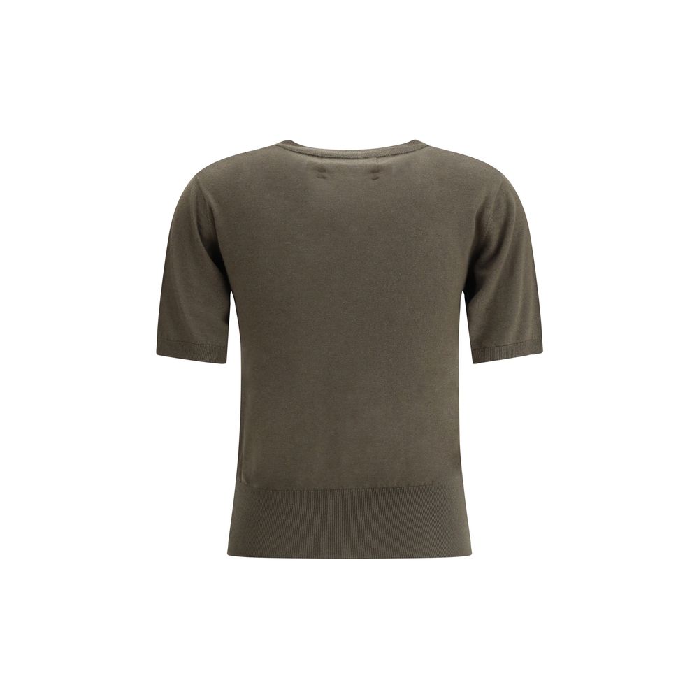 Extreme Cashmere Kurzärmeliger Pullover