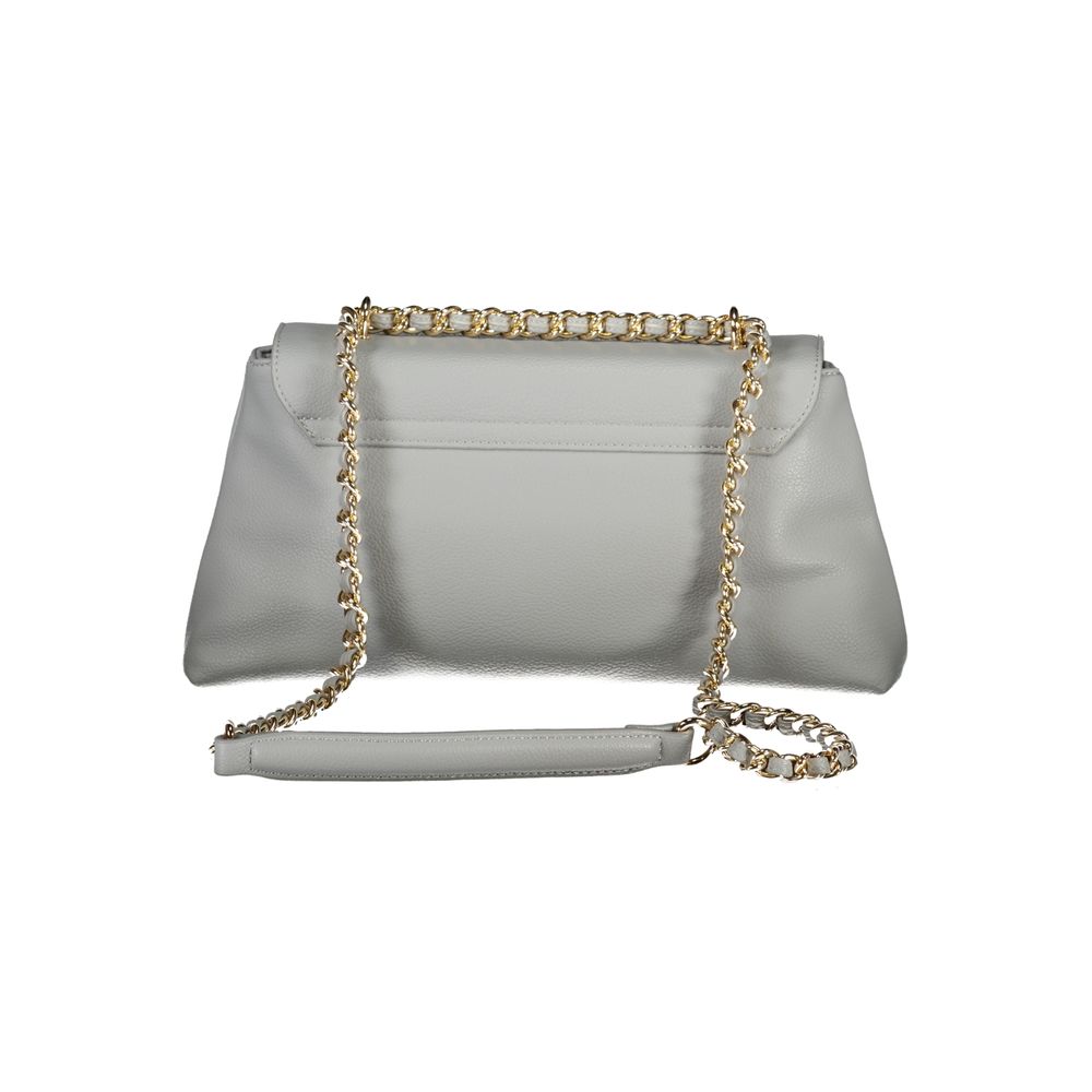 Mario Valentino Graue Polyethylen-Handtasche
